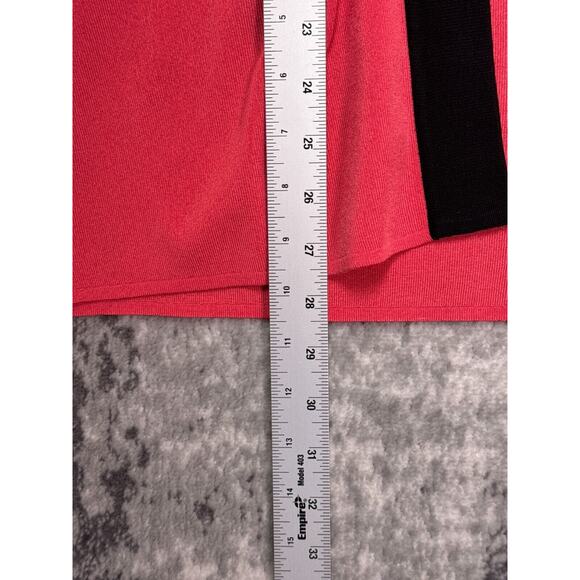 Misook Jacket Small Womens Pink Knit Open Front Accented Blazer - Picture 6 of 7